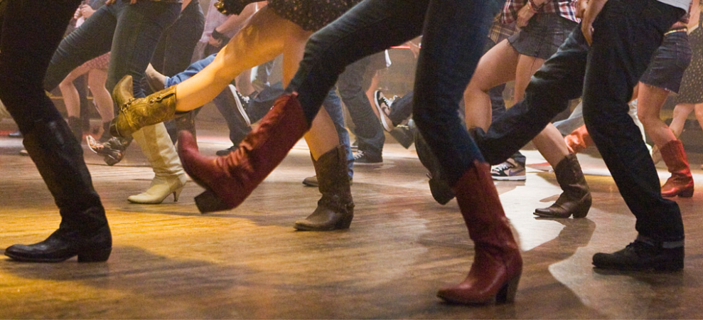 Image of line dancing